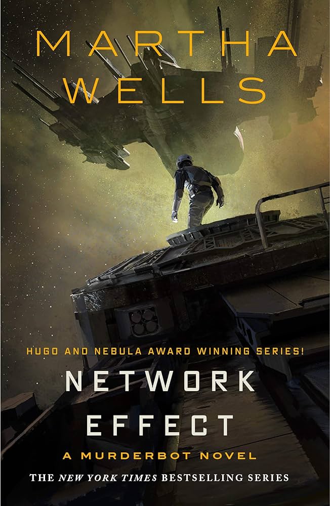 cover of network effect by martha wells